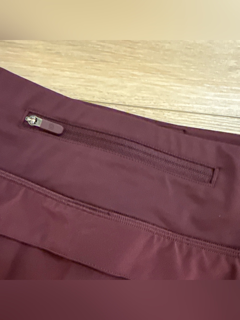 Lululemon Play Off The Pleats Tennis Skirt Cassis Skort/Short Size 4 - Picture 4 of 9